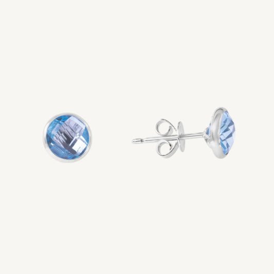 Kie Blue Topaz Earrings Jewelmak Shop