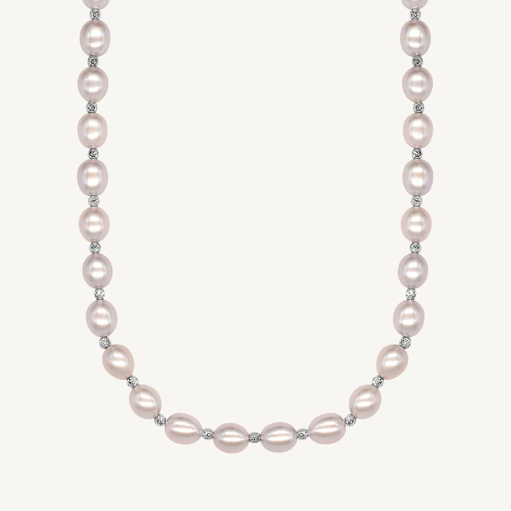 Killer Queen Grey Pearl Necklace - Jewelmak Shop