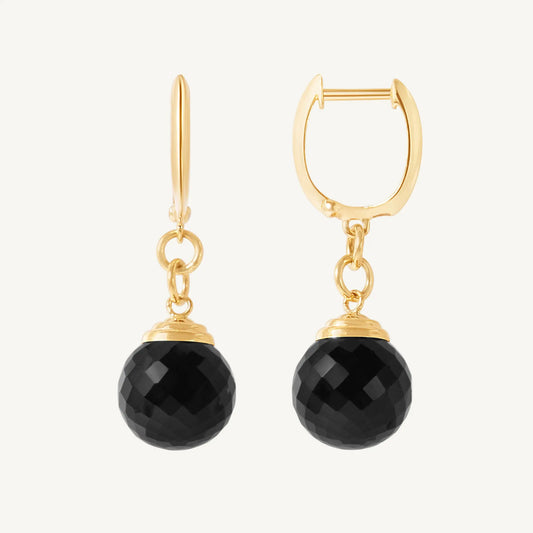Rielle Black Onyx Earrings Jewelmak Shop
