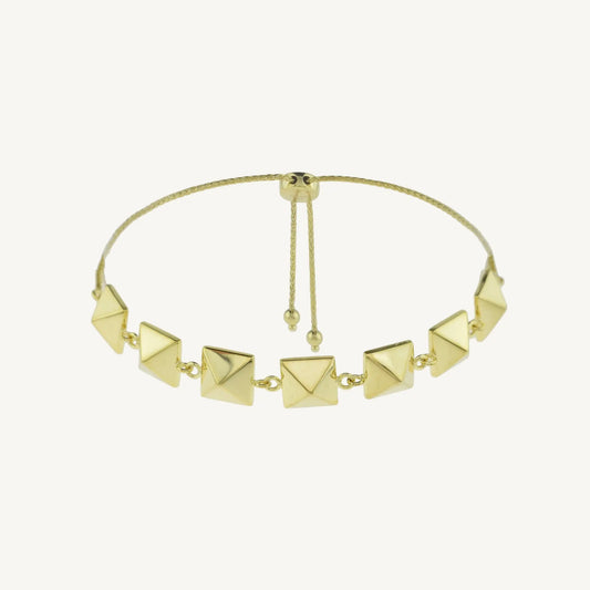 Riley Pyramid Bracelet Jewelmak Shop