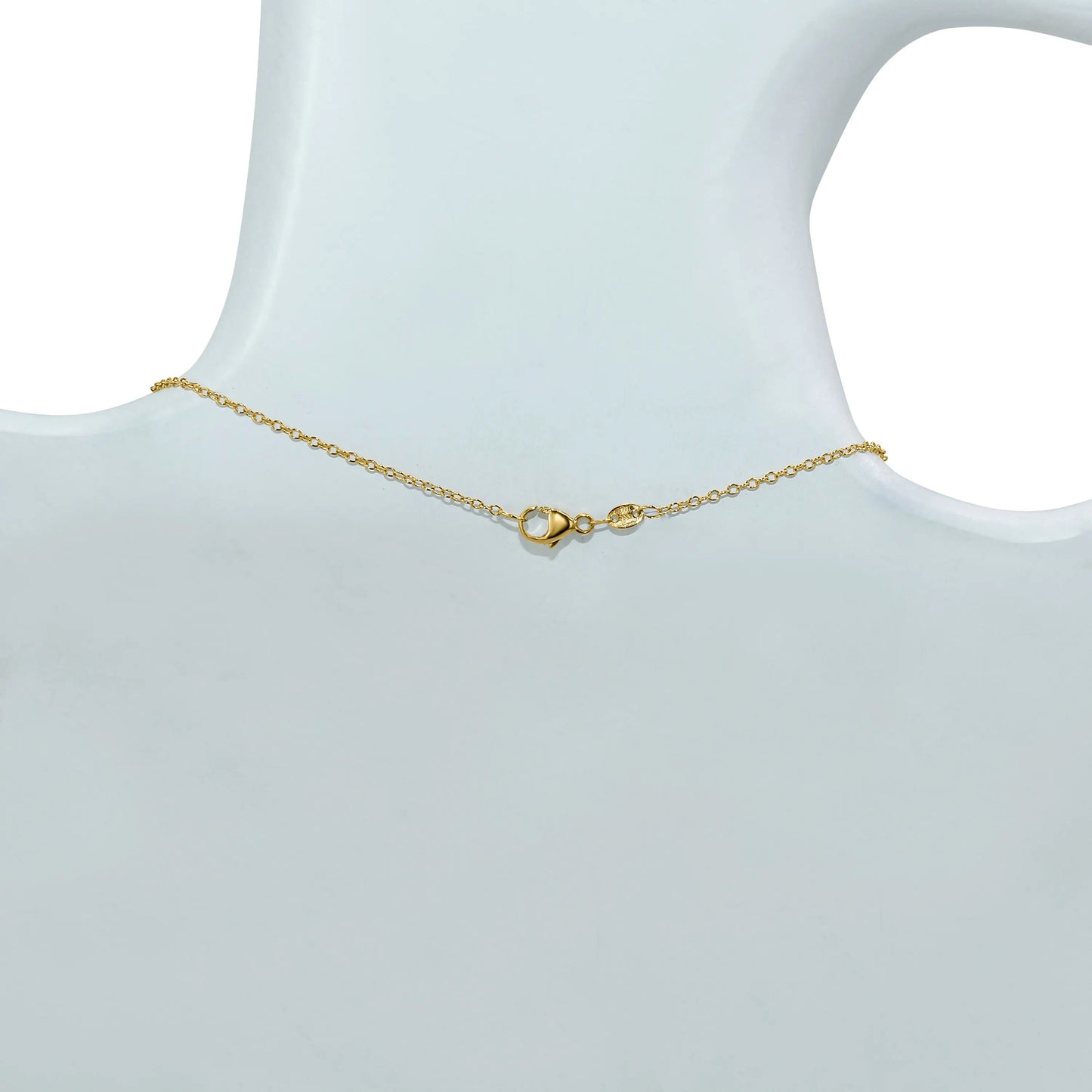 14k Yellow Gold Tanzanite VS Diamond Triple Round Pendant Necklace 17" Jewelmak Shop