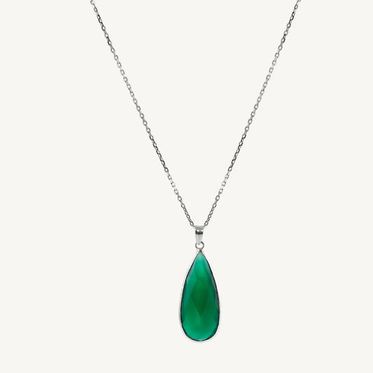 Anastasia Green Onyx Necklace Jewelmak Shop