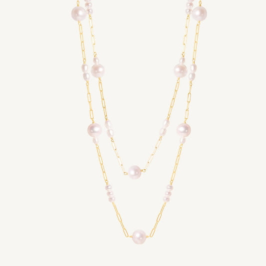 Angelina Pearl Necklace Jewelmak Shop