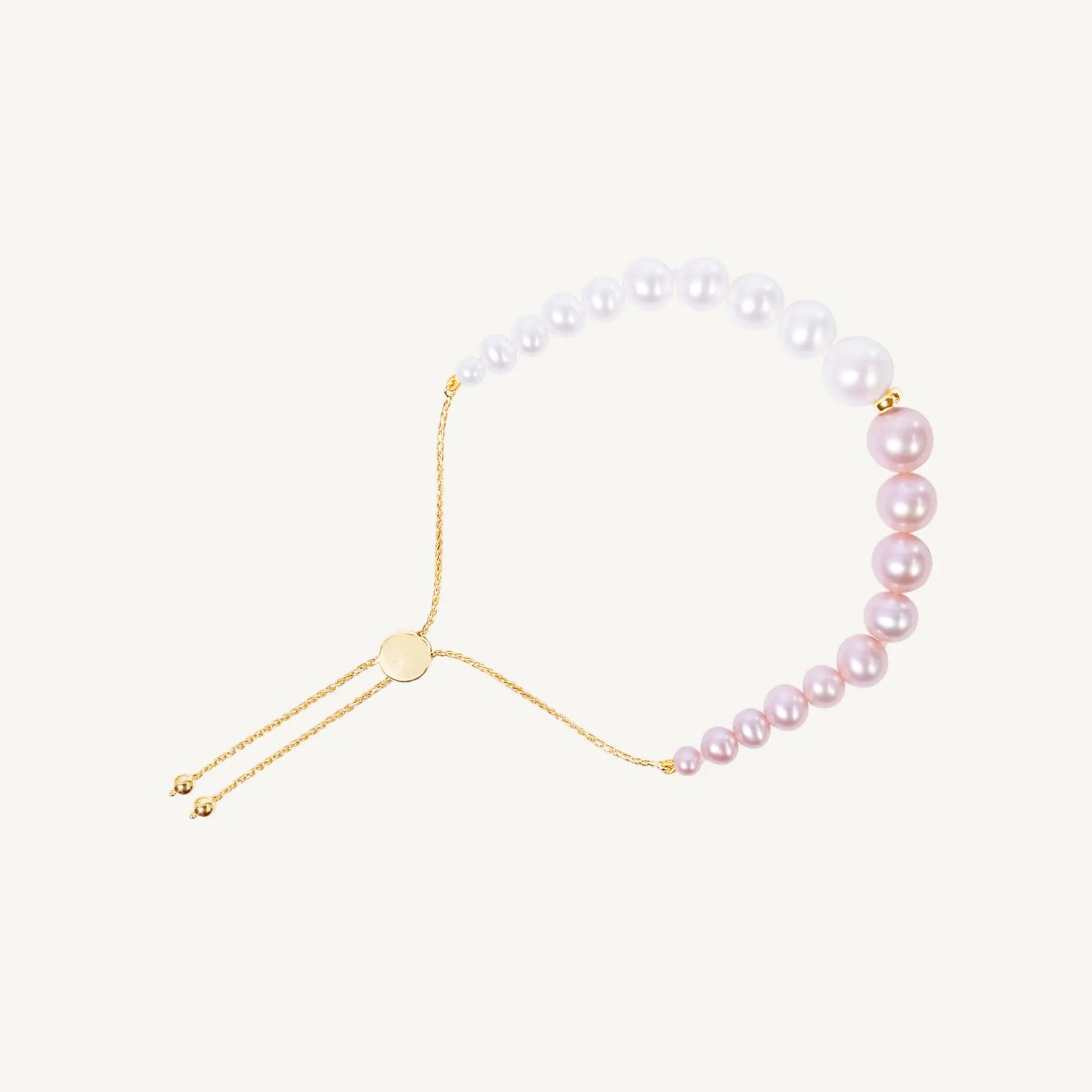 Aspen Pink & White Pearl Bracelet Jewelmak Shop