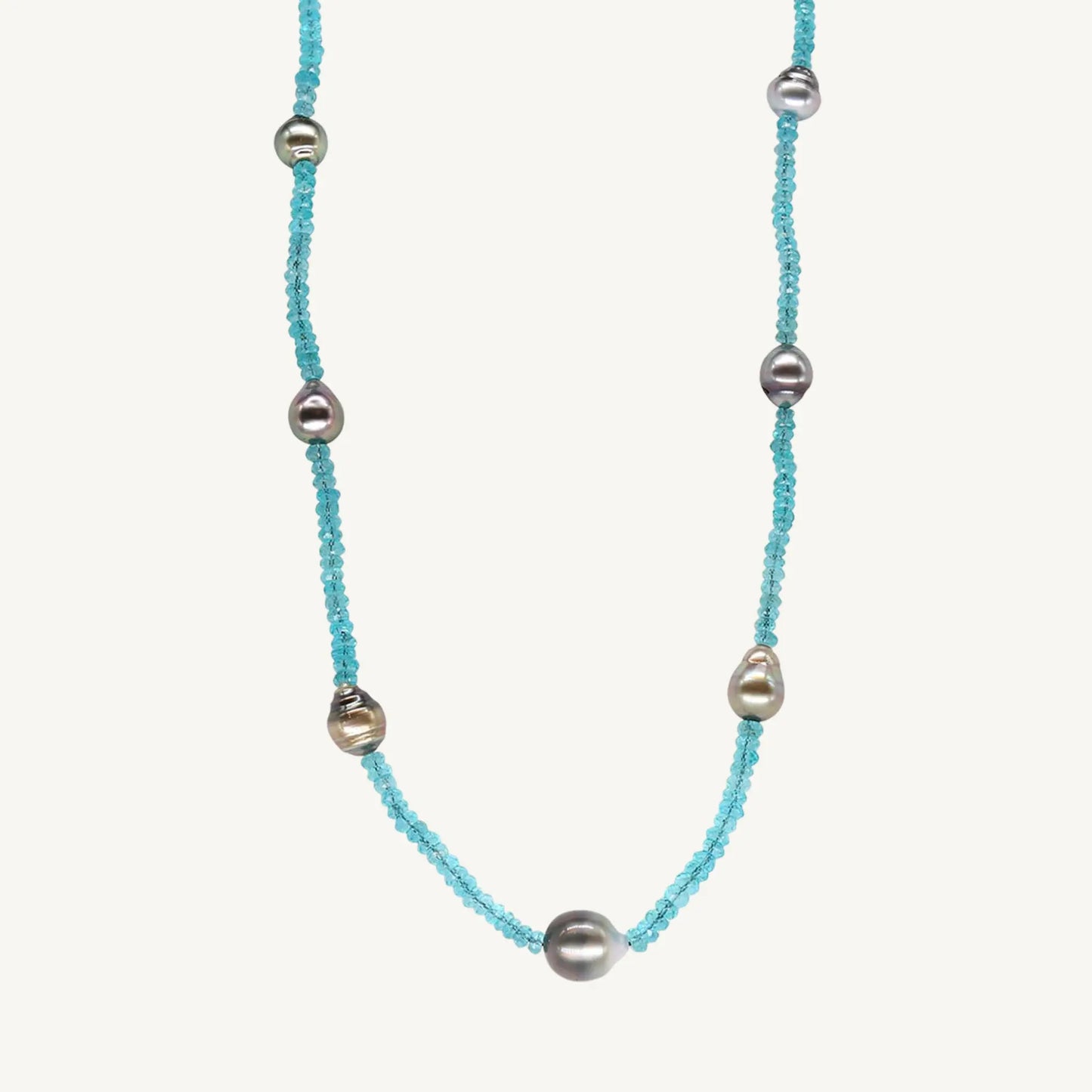 Bora Bora Apatite Necklace Jewelmak Shop