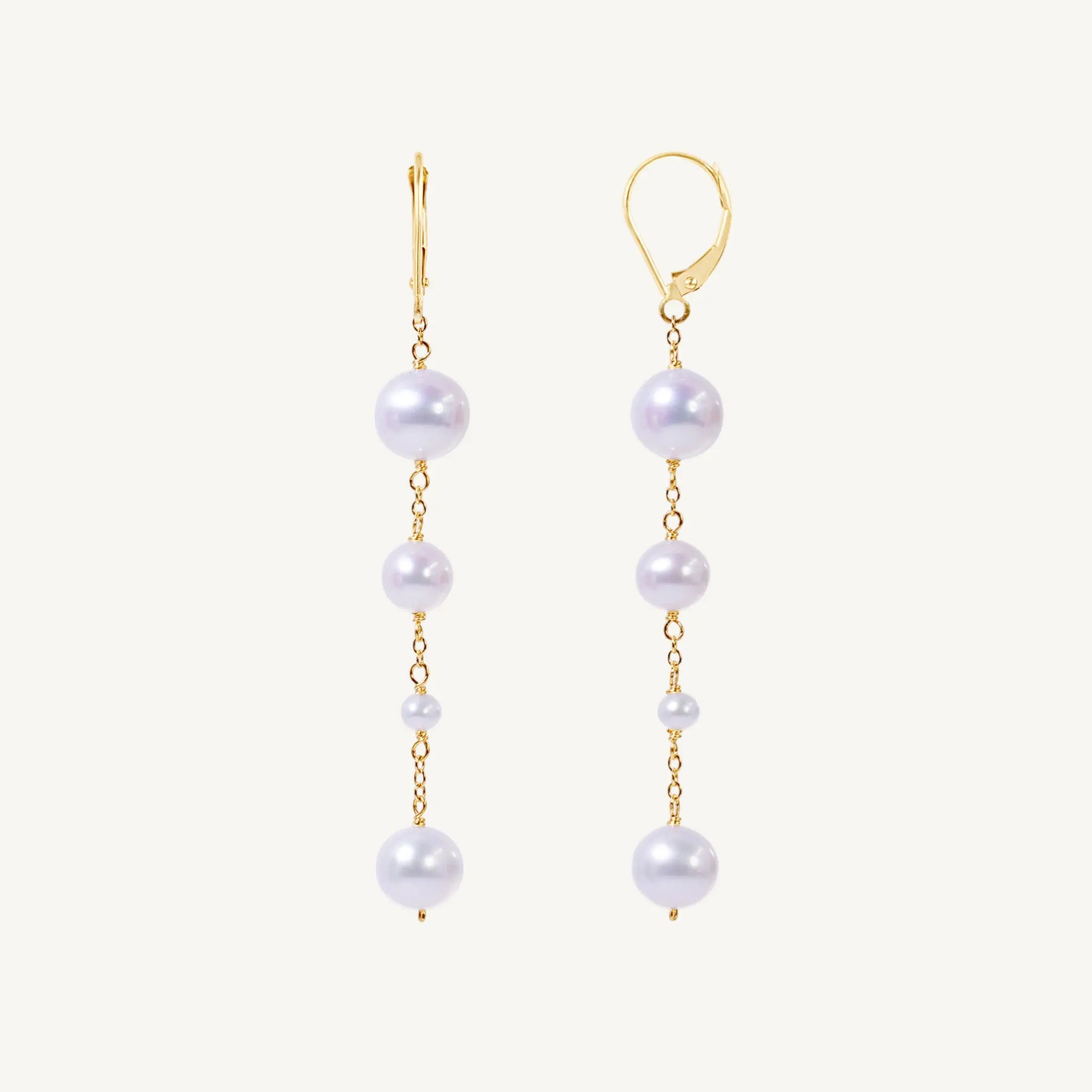 Callan White Pearl Earrings Jewelmak Shop