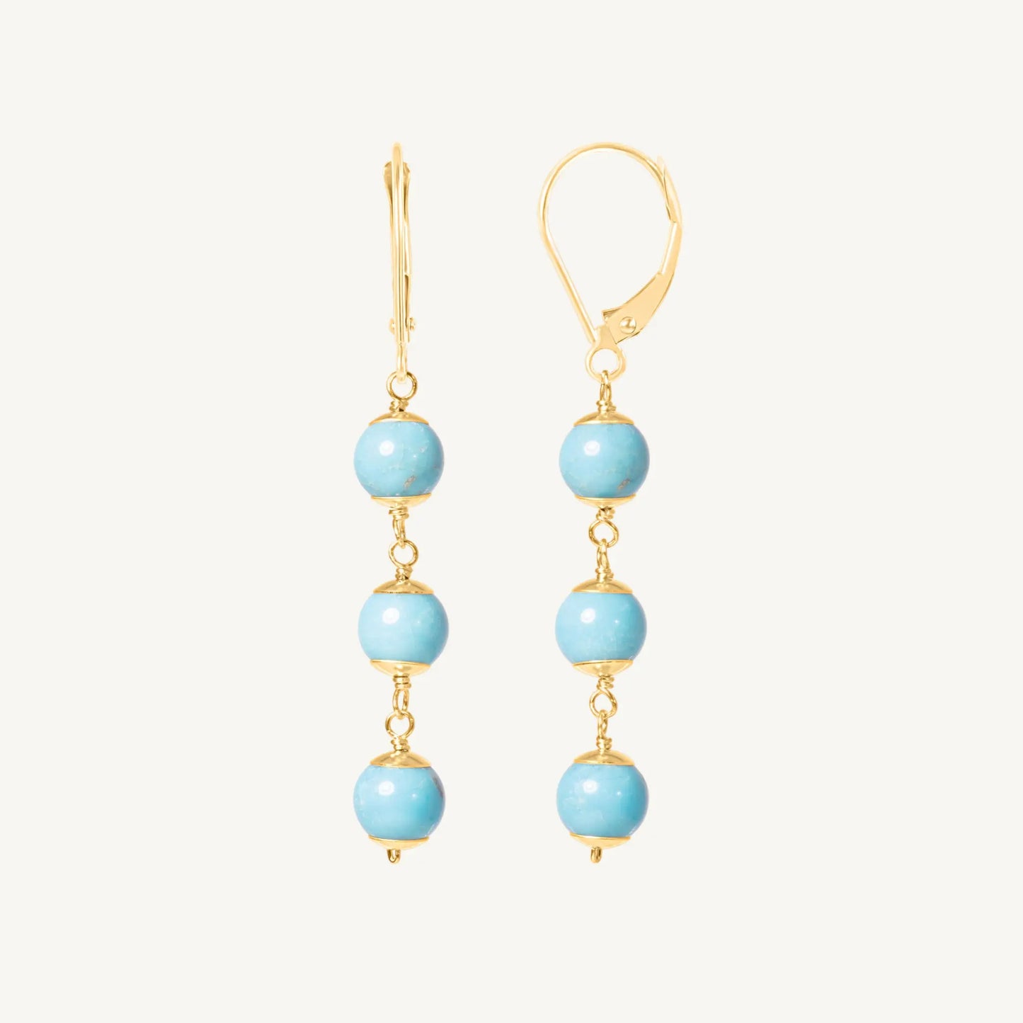 Cassandra Turquoise Earrings Jewelmak Shop