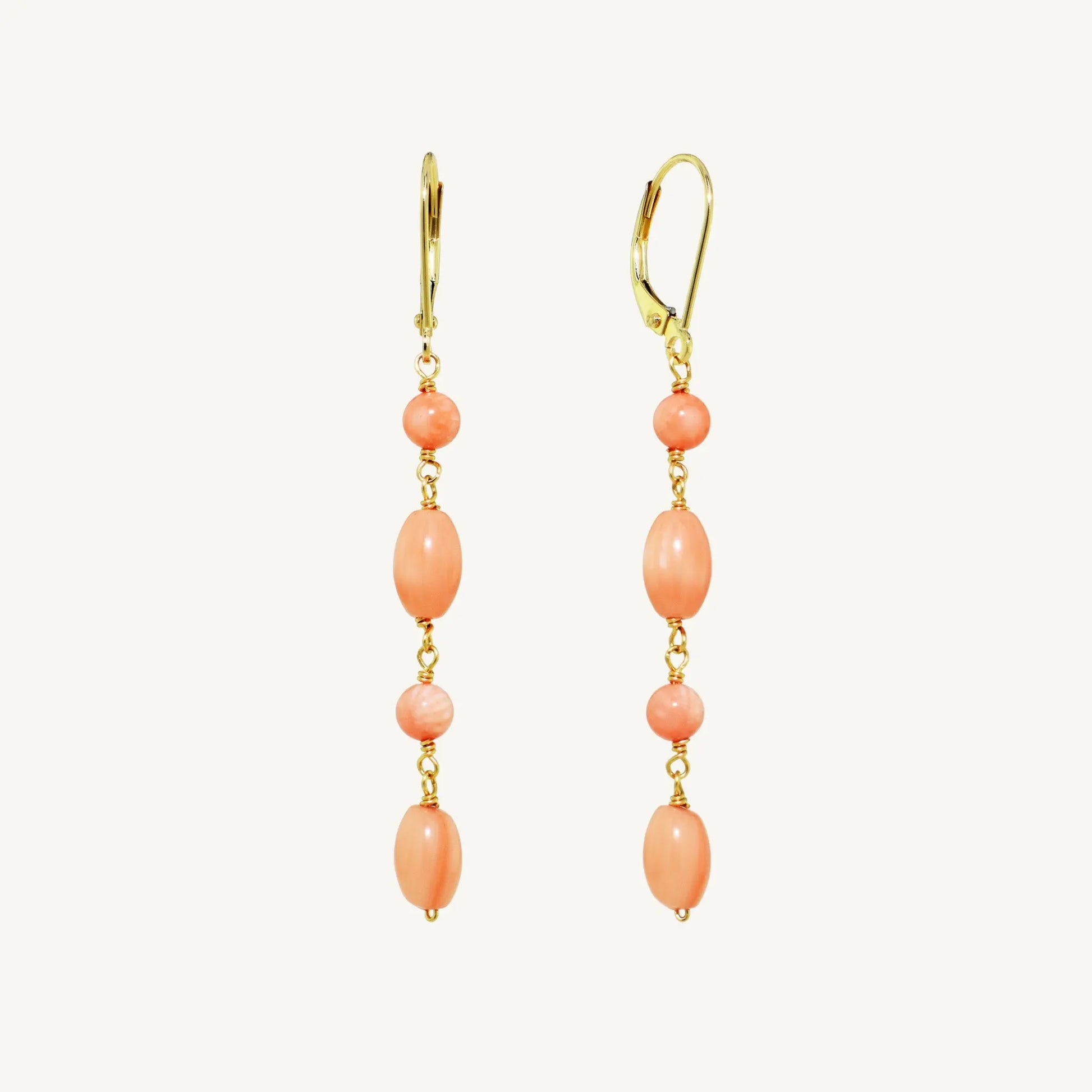 Chai Coral Earrings Jewelmak Shop