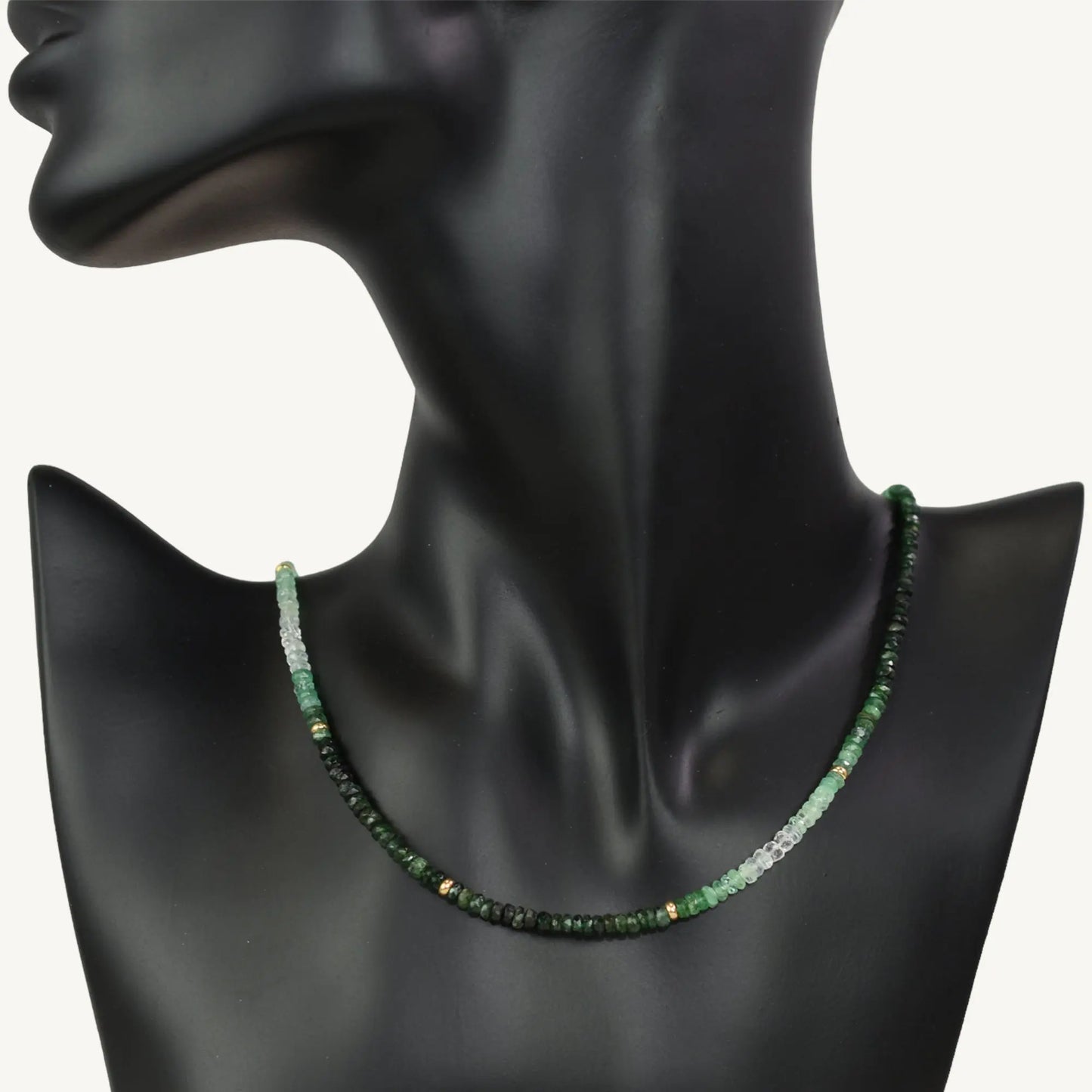 Collette Emerald Necklace Jewelmak Shop