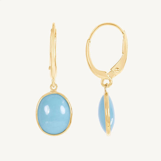 Dagne Turquoise Earrings Jewelmak Shop