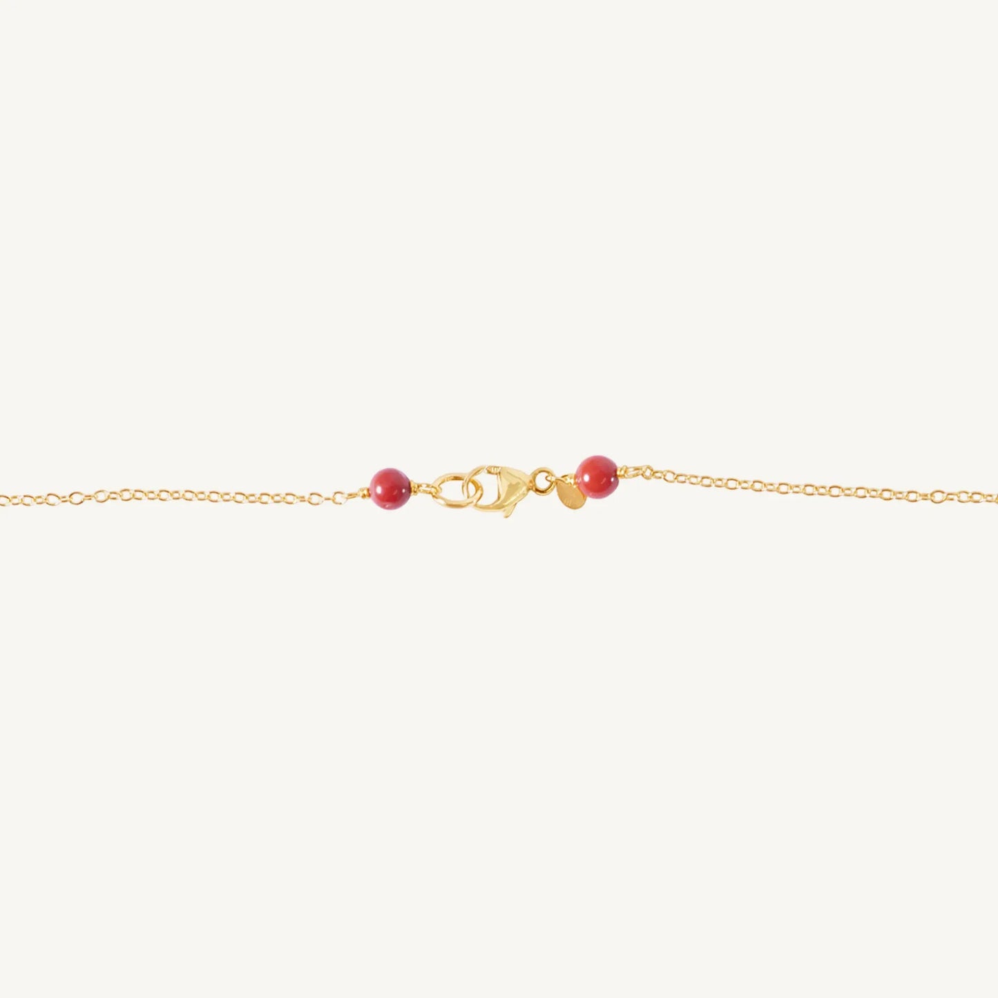 Declan Red Coral Necklace Jewelmak Shop