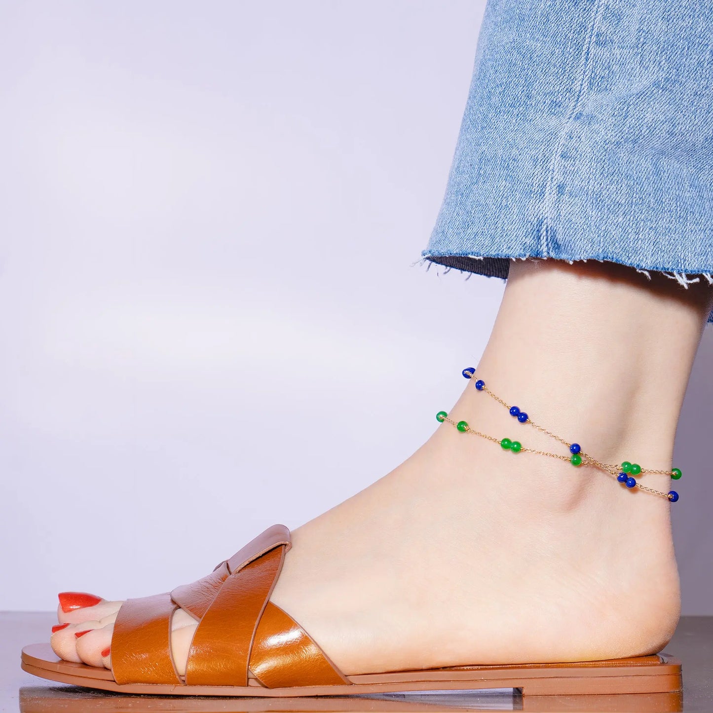 Delila Lapis Anklet Jewelmak Shop