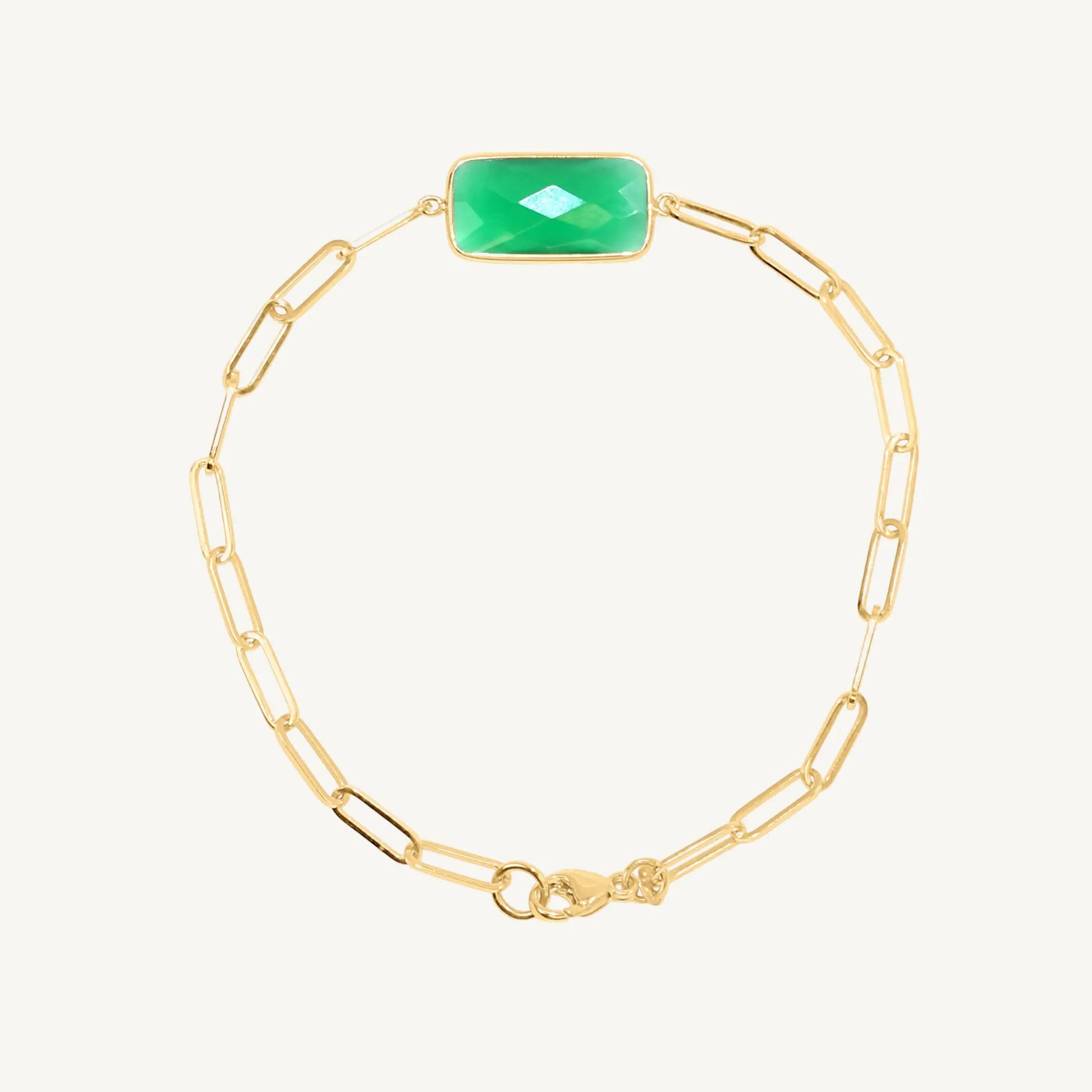 Demi Green Onyx Bracelet Jewelmak Shop
