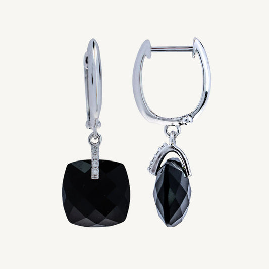 Desiree Black Onyx Earrings Jewelmak Shop