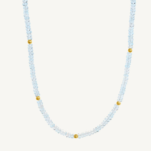 Devon Blue Topaz Necklace Jewelmak Shop