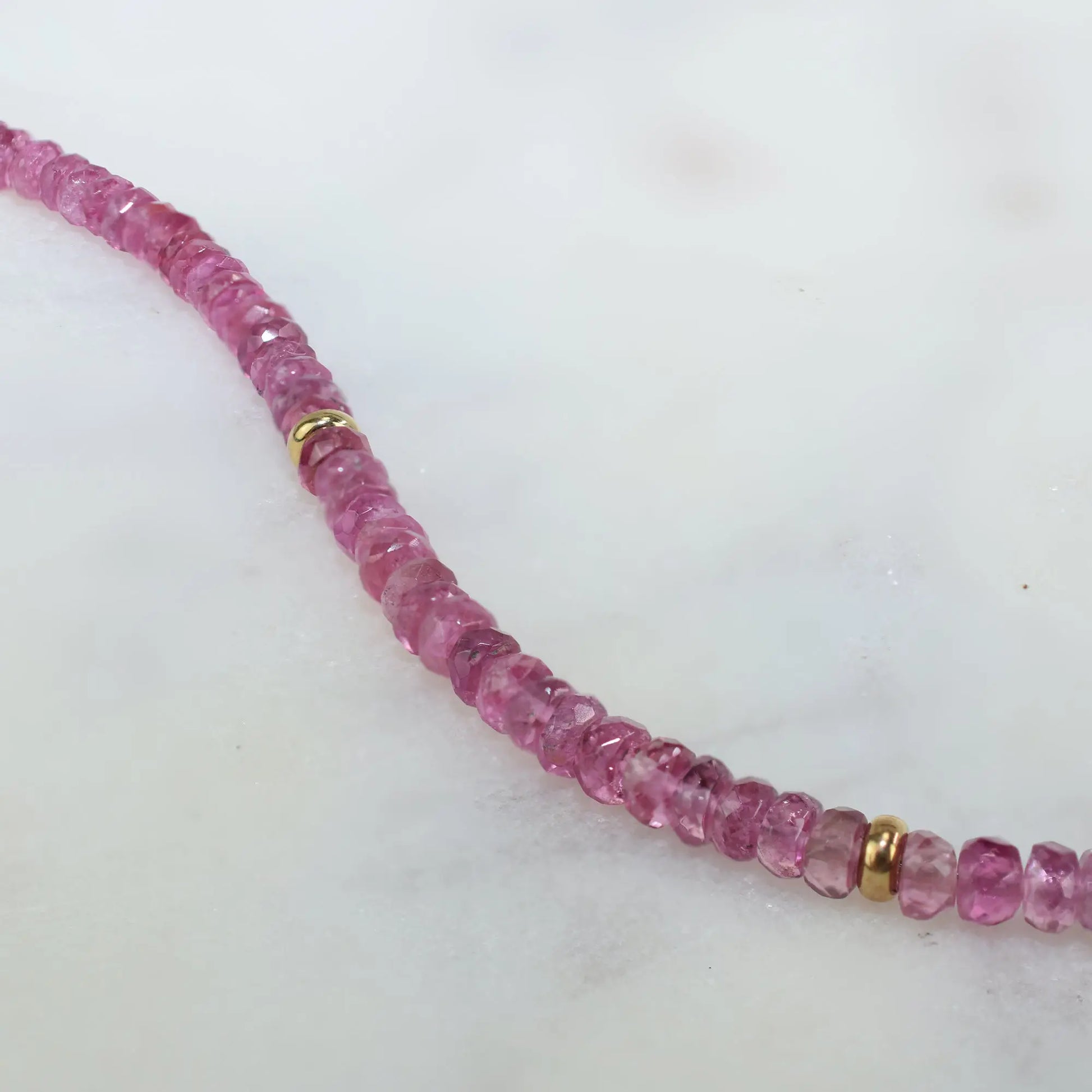 Devon Pink Tourmaline Necklace Jewelmak Shop