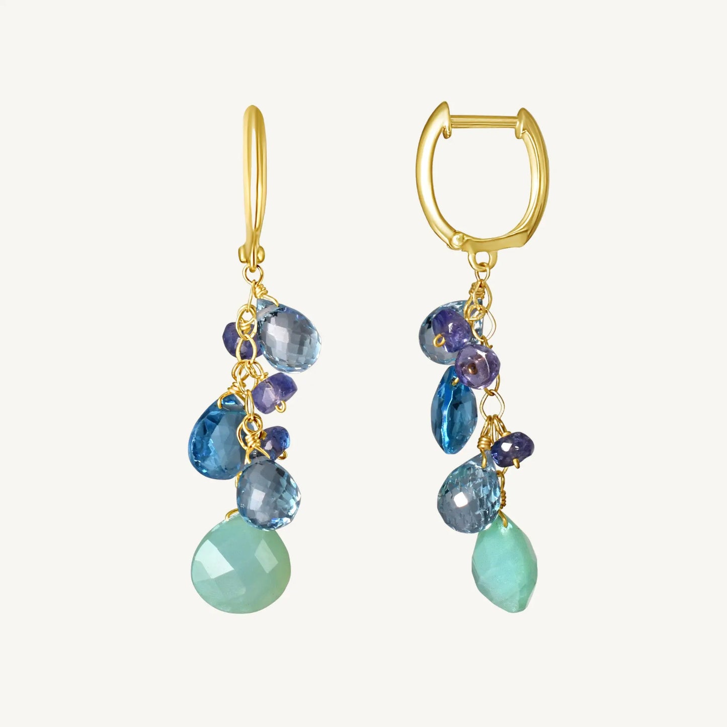 Dionis Blue Earrings Jewelmak Shop