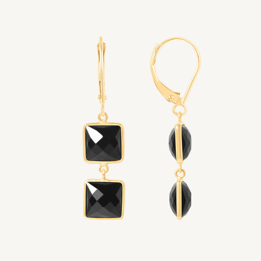 Dream Black Onyx Earrings Jewelmak Shop
