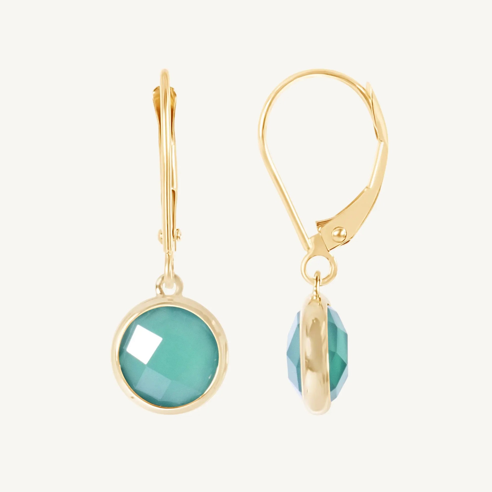 Eva Green Onyx Earrings Jewelmak Shop