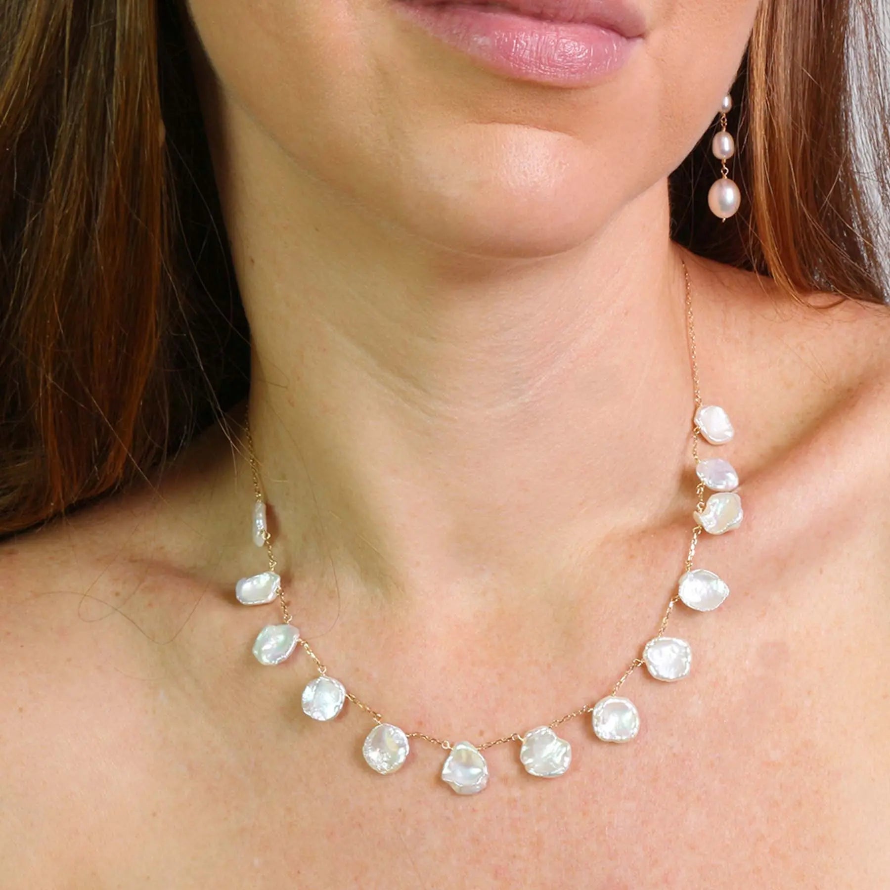 Evie Pearl Necklace Jewelmak Shop