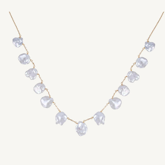 Evie Pearl Necklace Jewelmak Shop