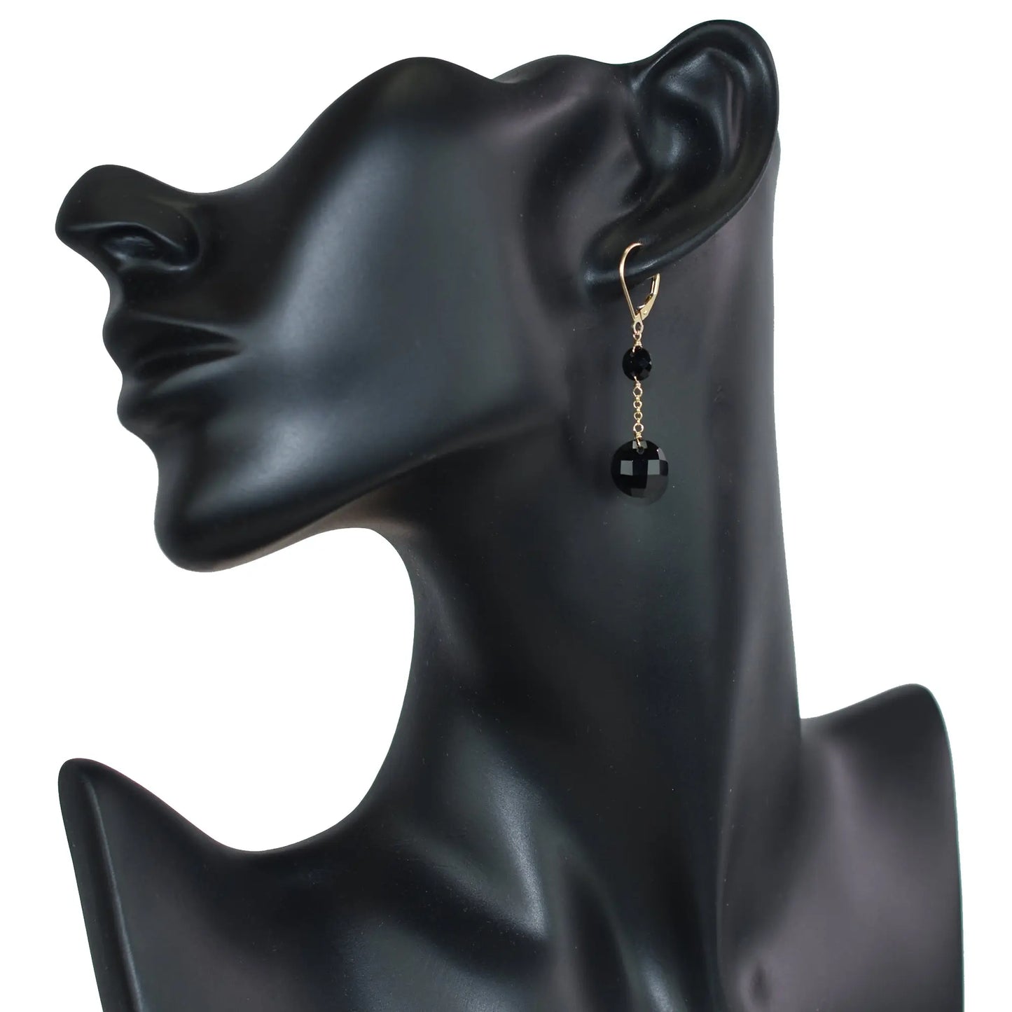 Francis Black Onyx Earrings Jewelmak Shop