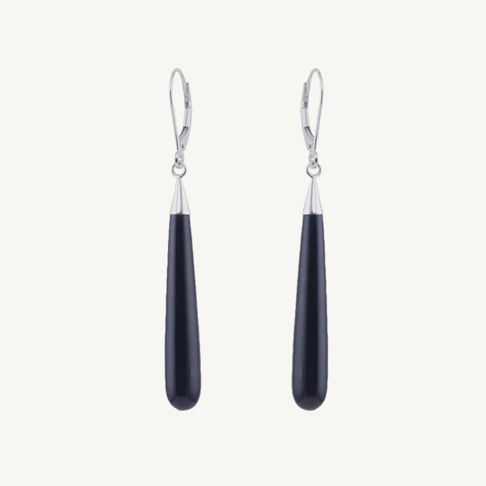 Genevieve Black Onyx Earrings Jewelmak Shop