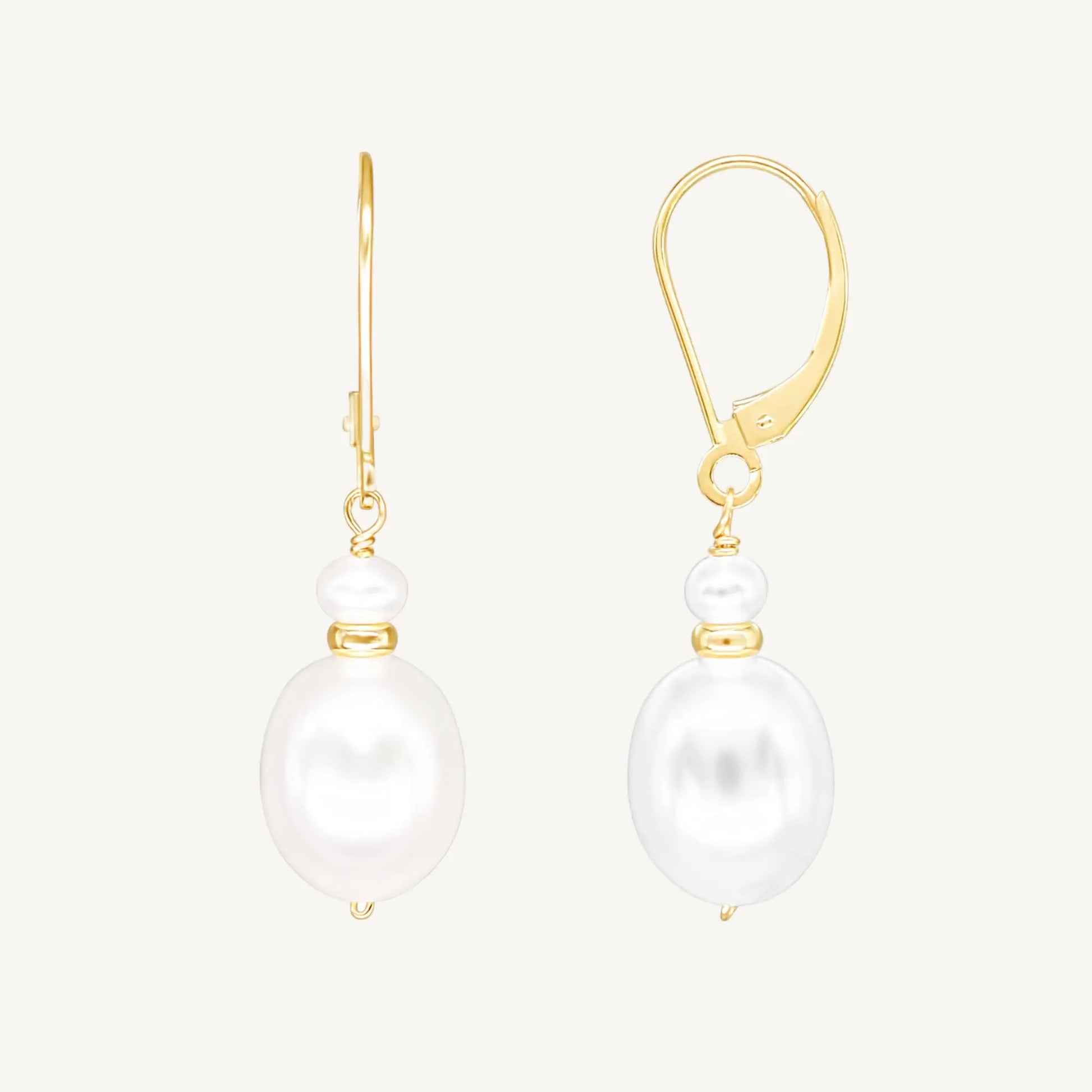Halston Pearl Earrings Jewelmak Shop