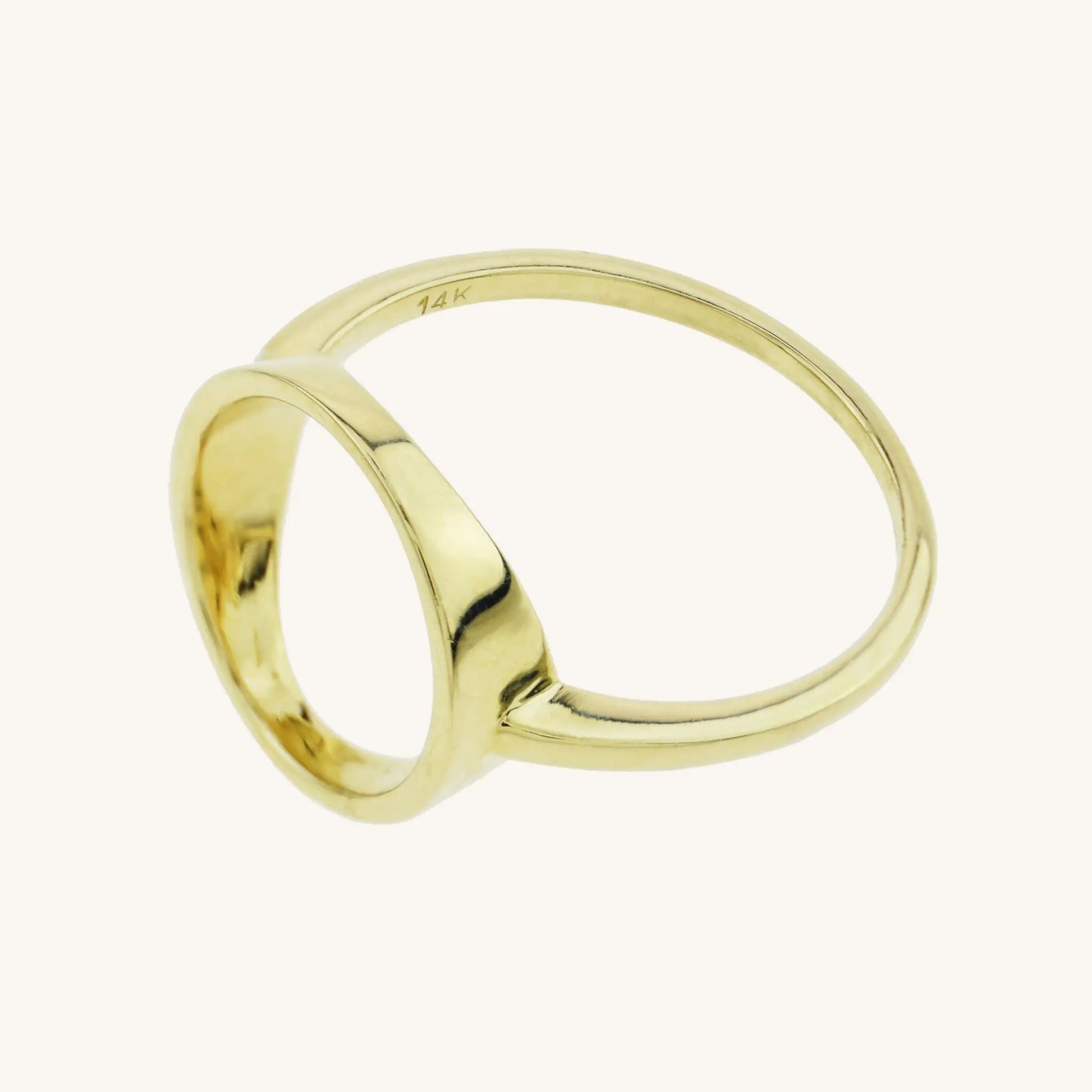 Hayden 14k Gold Ring Jewelmak Shop