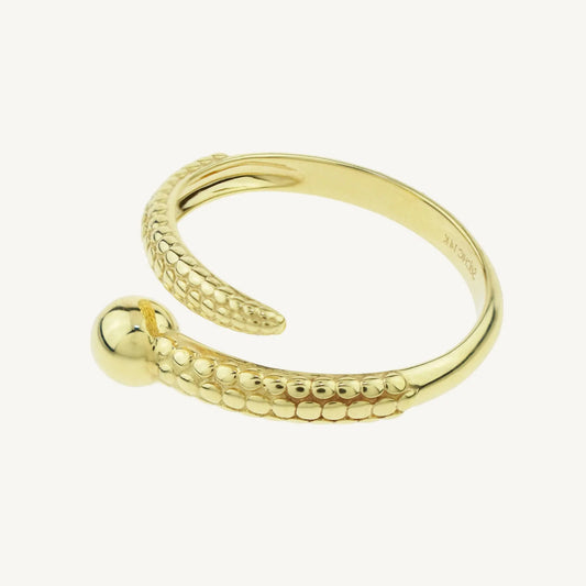 Iris 14k Gold Ring Jewelmak Shop