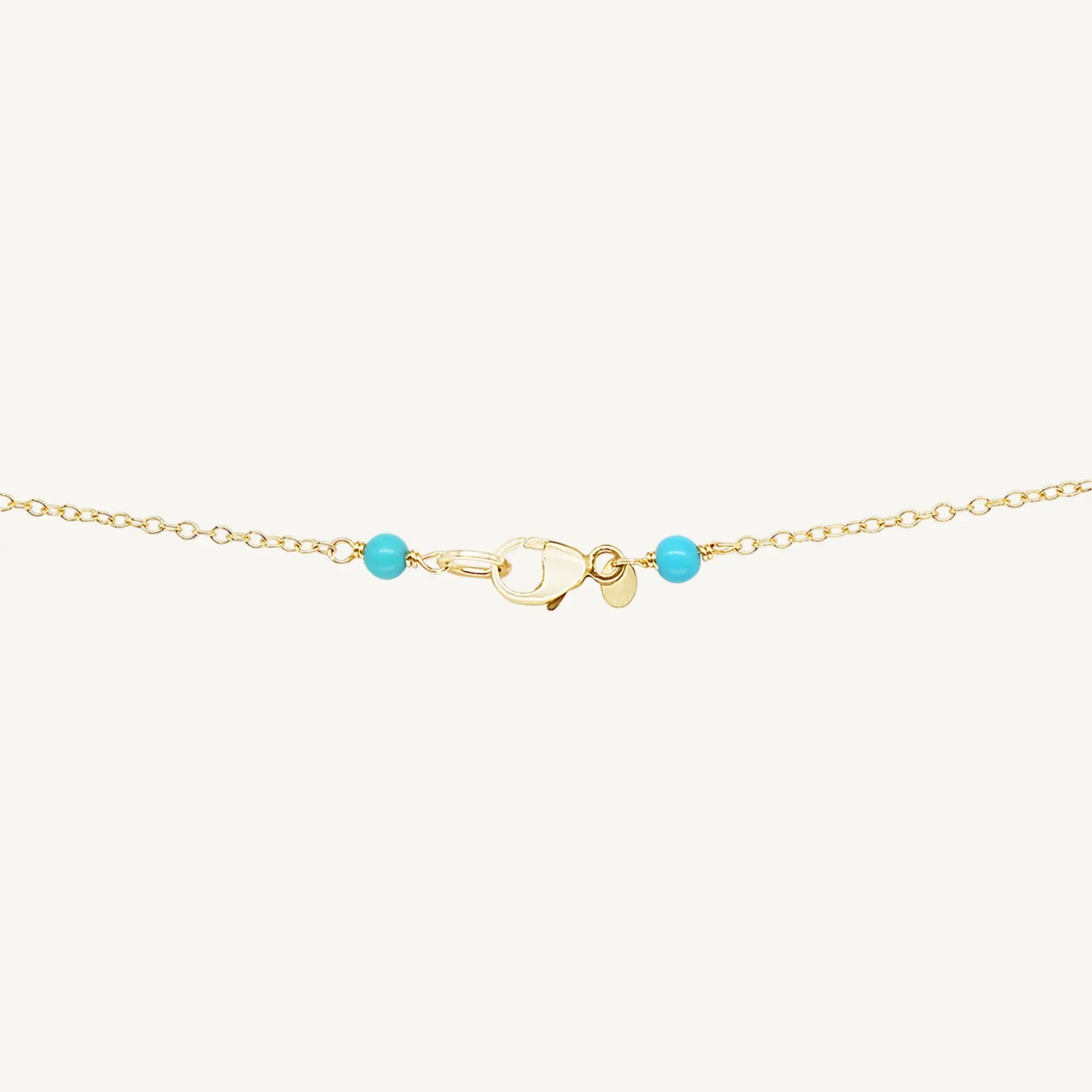 Jasmine White Pearl & Turquoise Necklace Jewelmak Shop