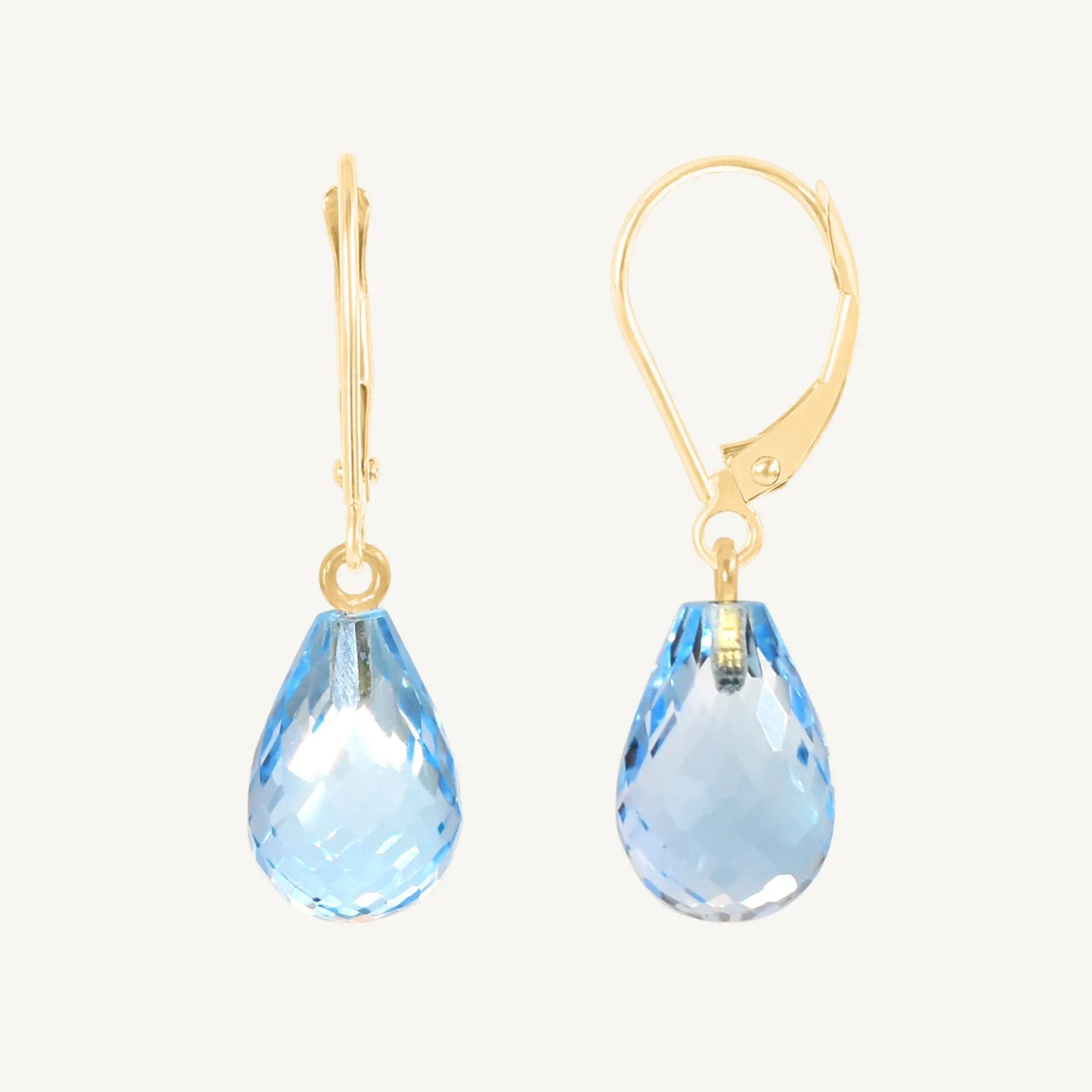 Jolie Blue Topaz Earrings Jewelmak Shop