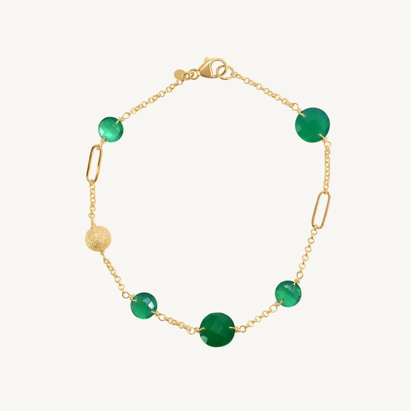 Juniper Green Onyx Bracelet Jewelmak Shop