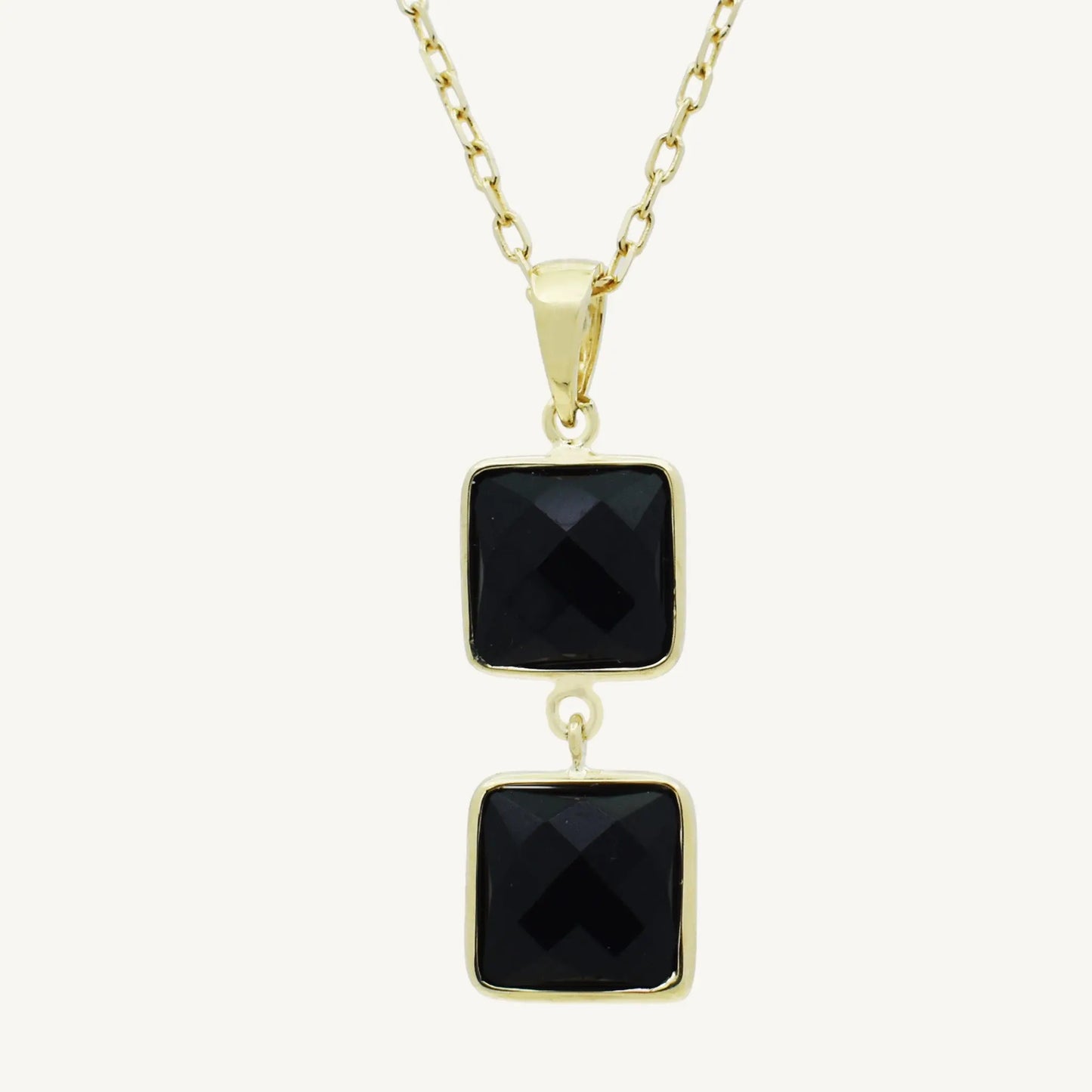 Kay Black Onyx Necklace 17" Jewelmak Shop