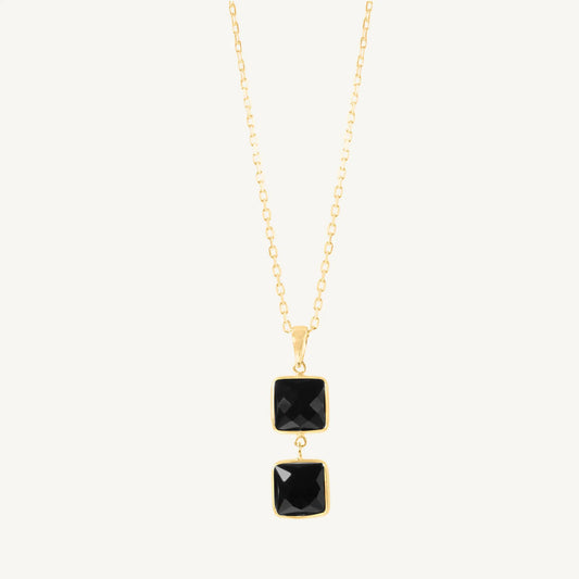 Kay Black Onyx Necklace 17" Jewelmak Shop