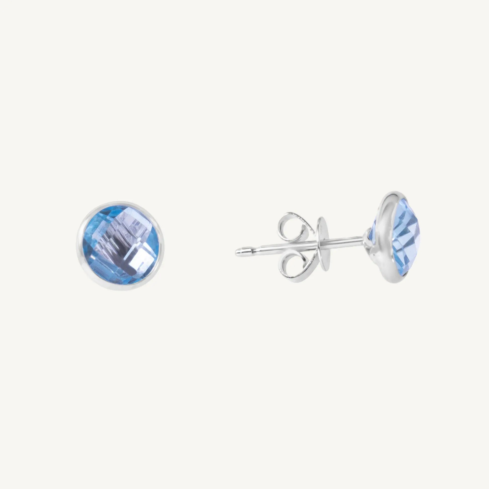 Kie Blue Topaz Earrings Jewelmak Shop