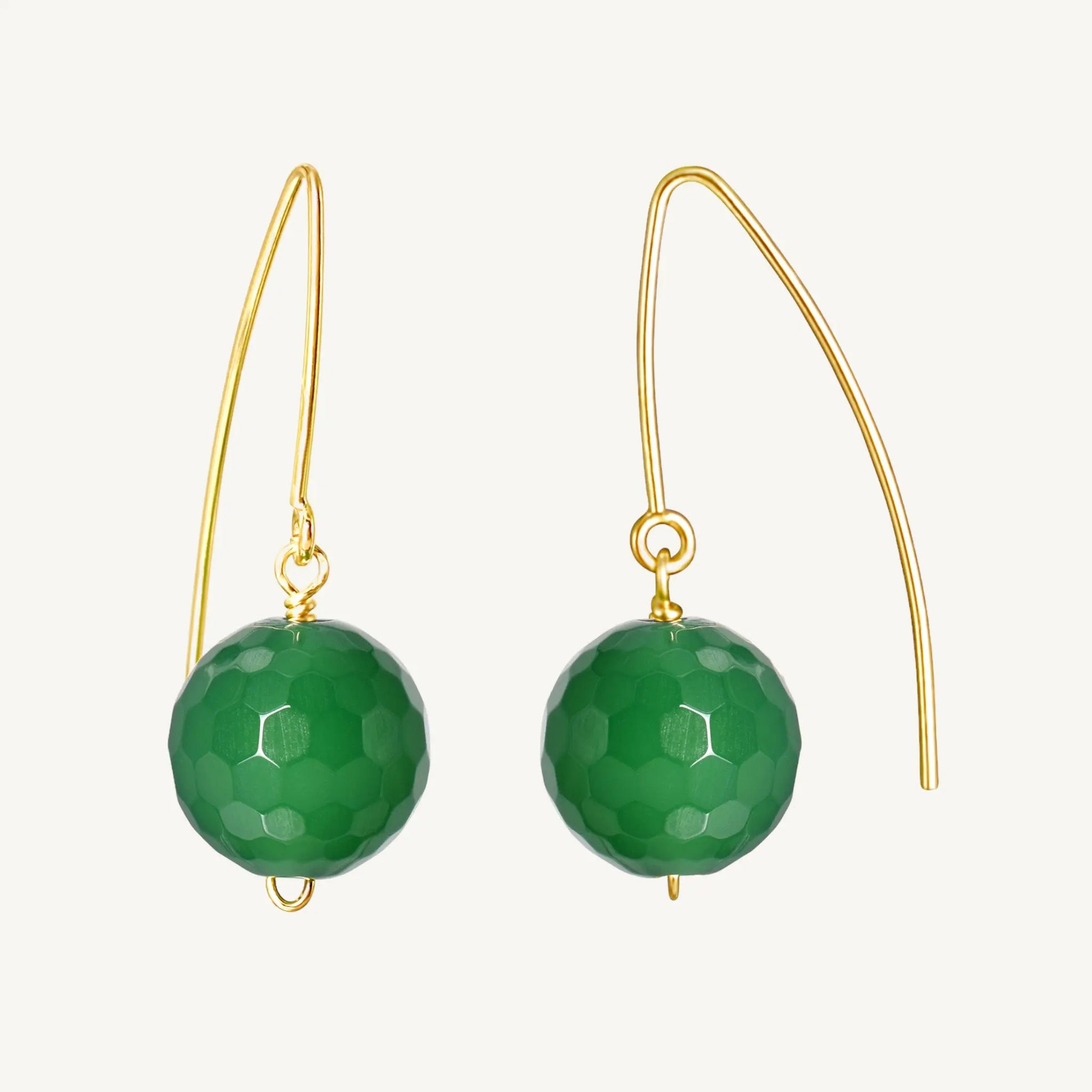 Lee Green Onyx Earrings Jewelmak Shop