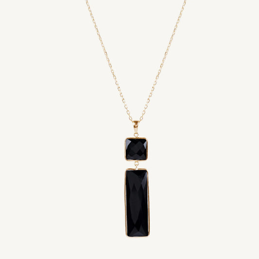 Lisette Black Onyx Necklace Jewelmak Shop