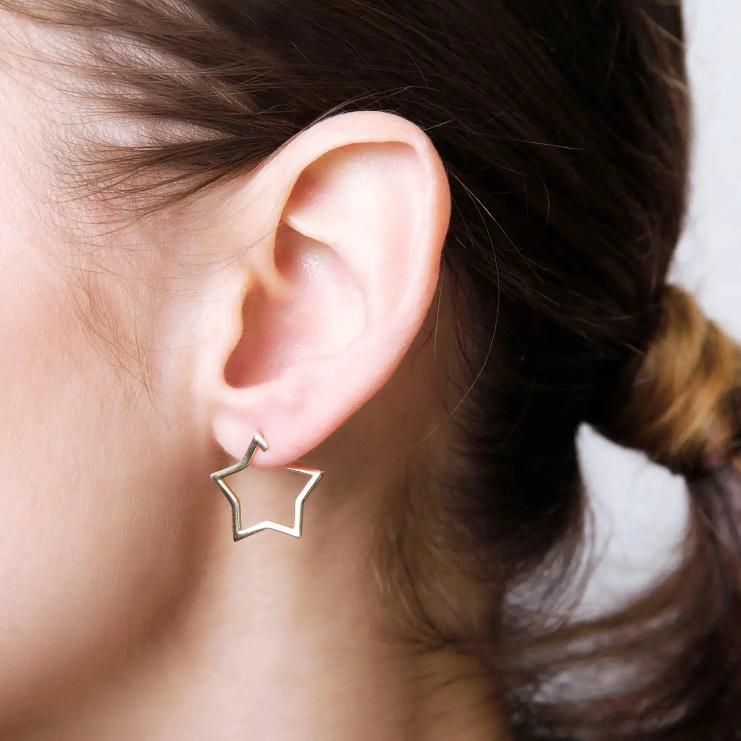 Mabel Star Gold Vermeil Earrings Jewelmak Shop