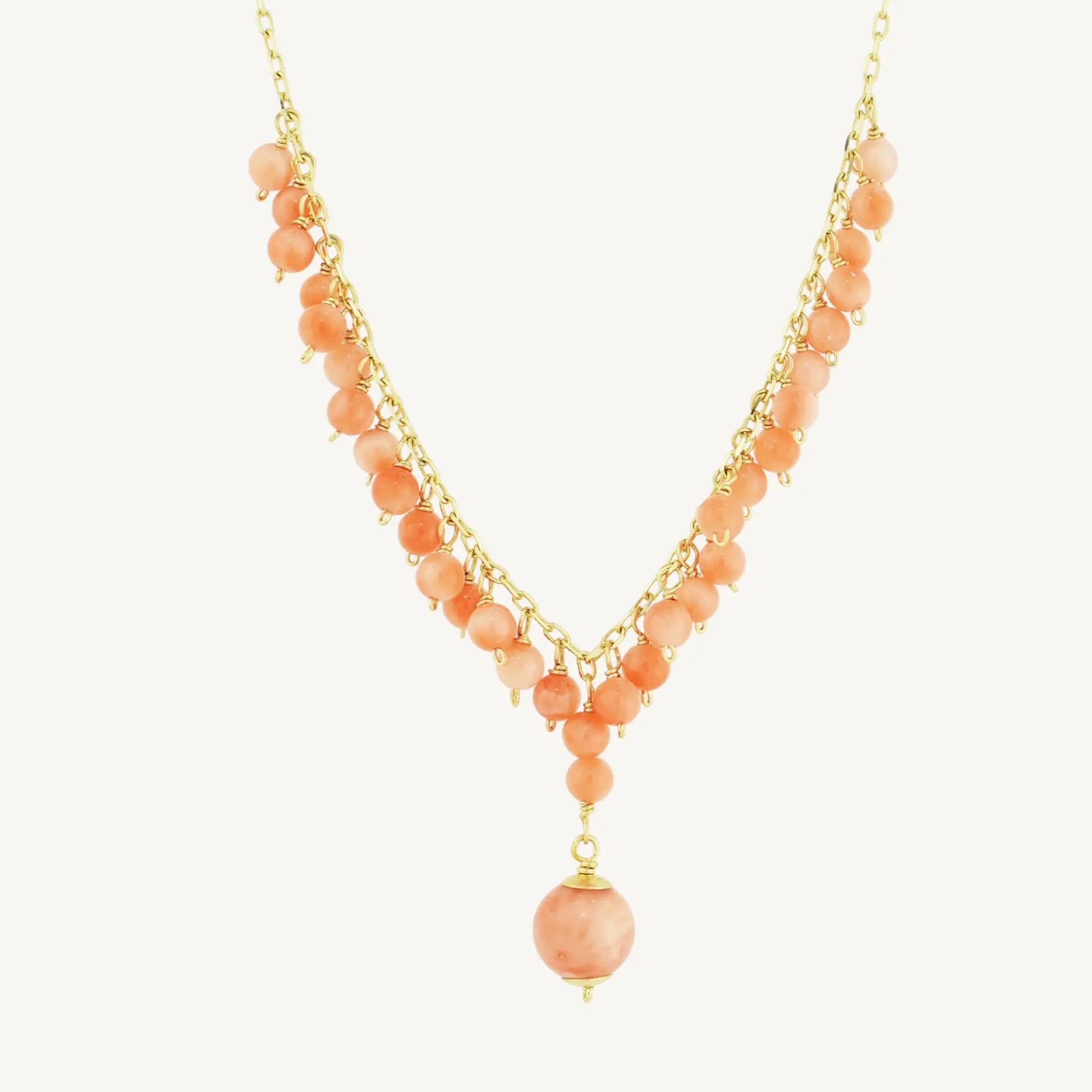 Marie Coral Necklace Jewelmak Shop