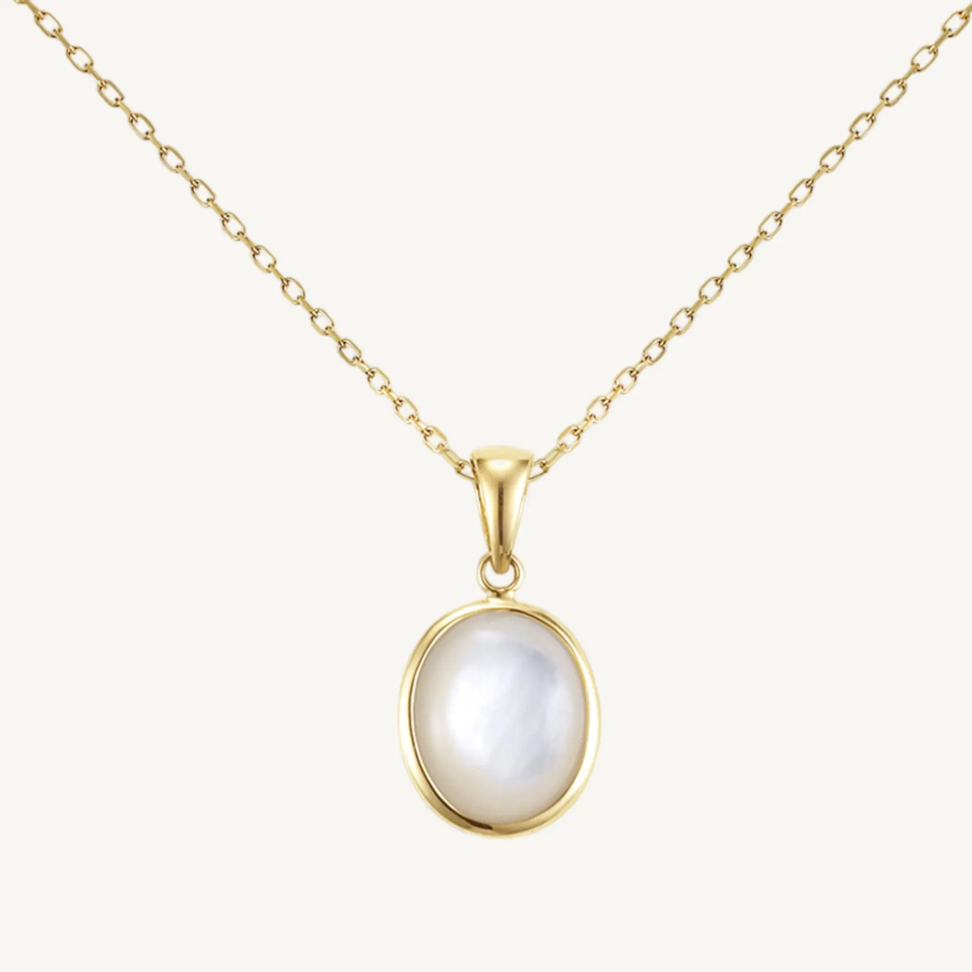 Monroe Mother of Pearl Necklace Jewelmak Shop