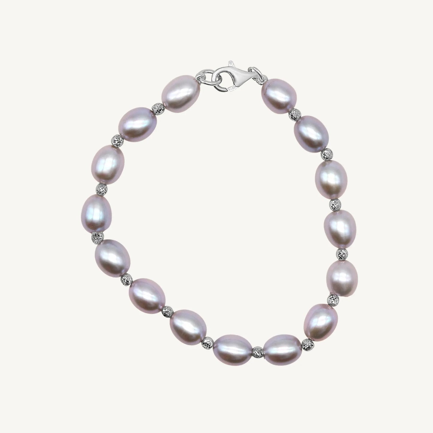 Natalia Grey Pearl Bracelet Jewelmak Shop