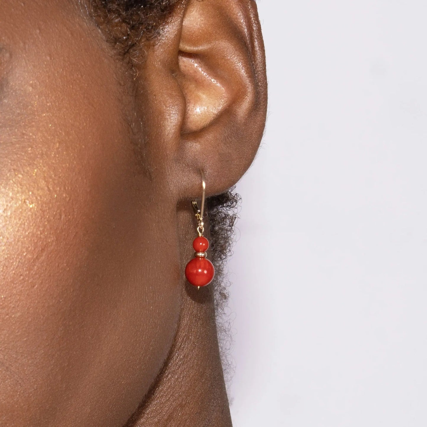 Savea Coral Earrings Jewelmak Shop