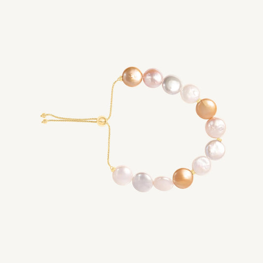 Saylor Multicolor Pearl Bracelet Jewelmak Shop