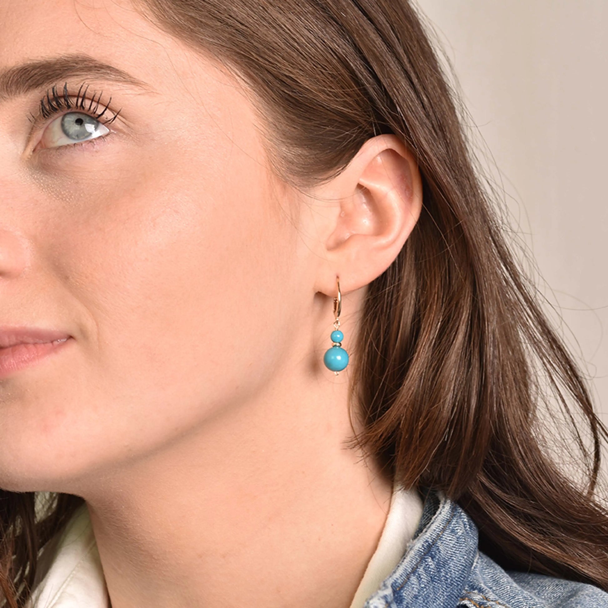 Shay Turquoise Earrings Jewelmak Shop