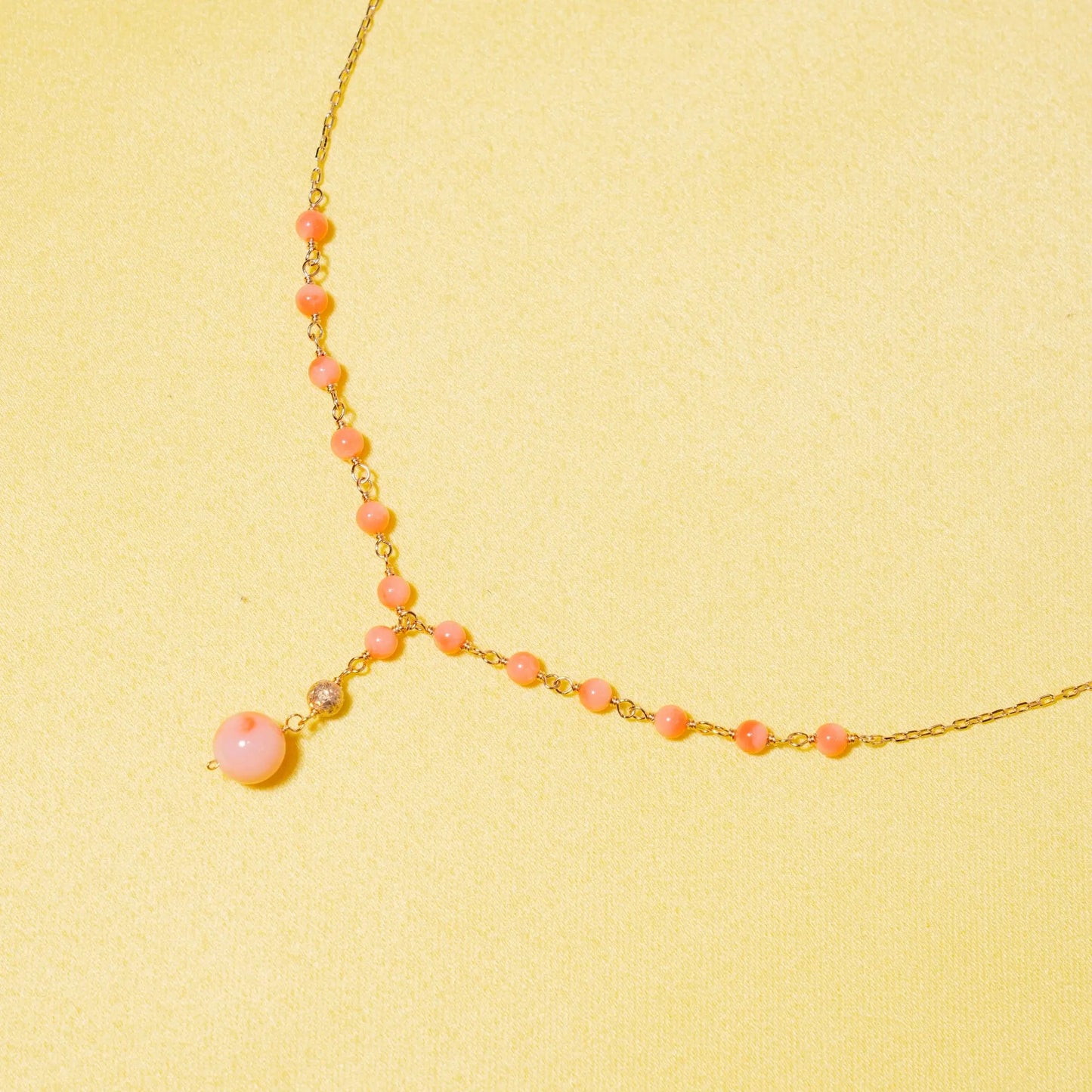 Simora Coral Necklace Jewelmak Shop