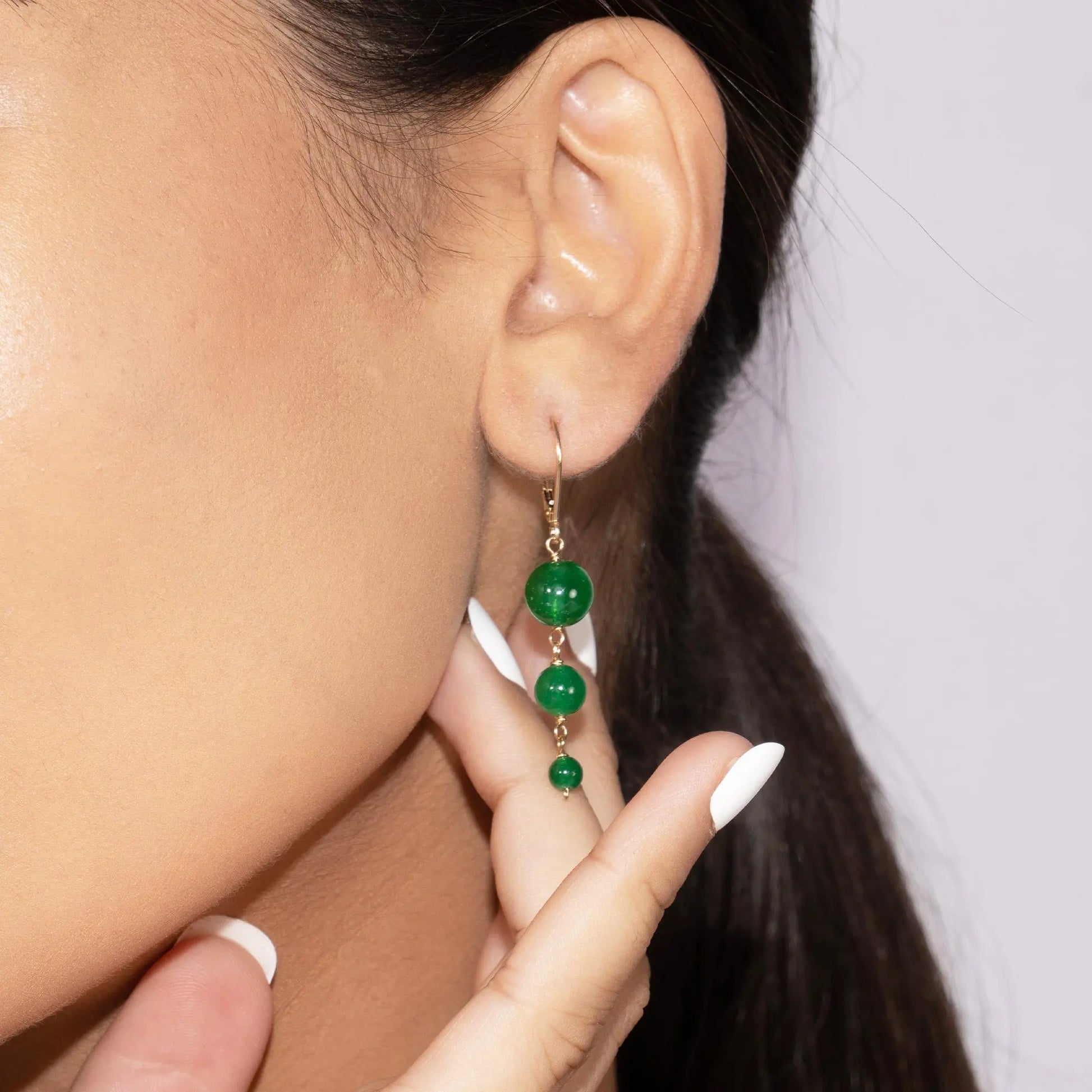 Stormi Jade Graduated Earrings Jewelmak Shop