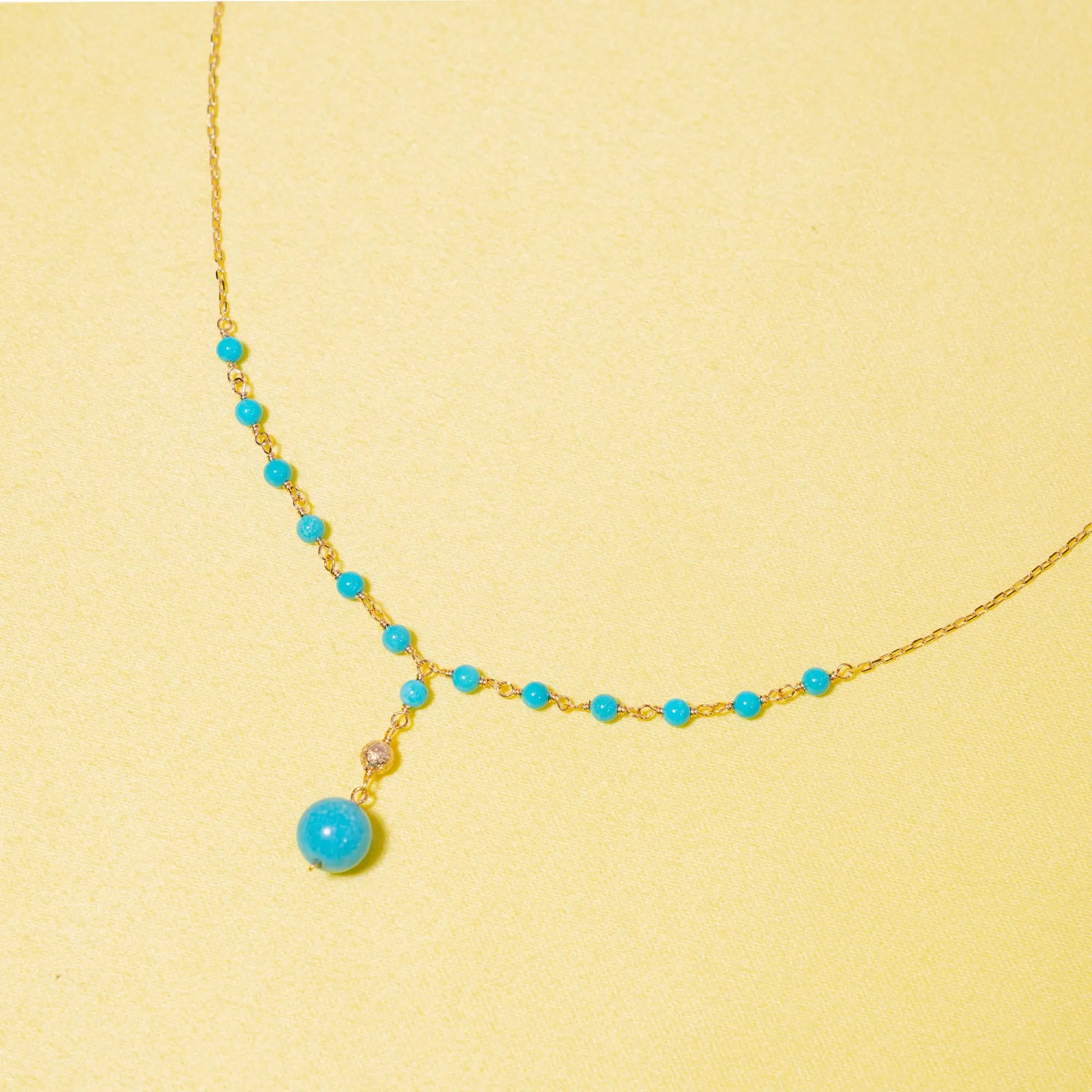 Tierra Turquoise Necklace Jewelmak Shop
