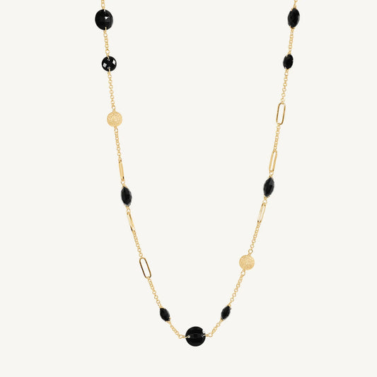 Tillie Black Onyx Necklace Jewelmak Shop