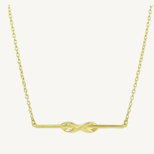 Trina Infinity Necklace 18" Jewelmak Shop